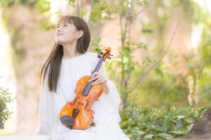 ヴァイオリン：まつおかのどか